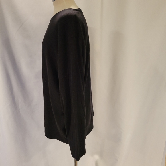 2 Falls Creek 100% Cotton 4X L/S Black and White Tees. - Picture 12 of 14